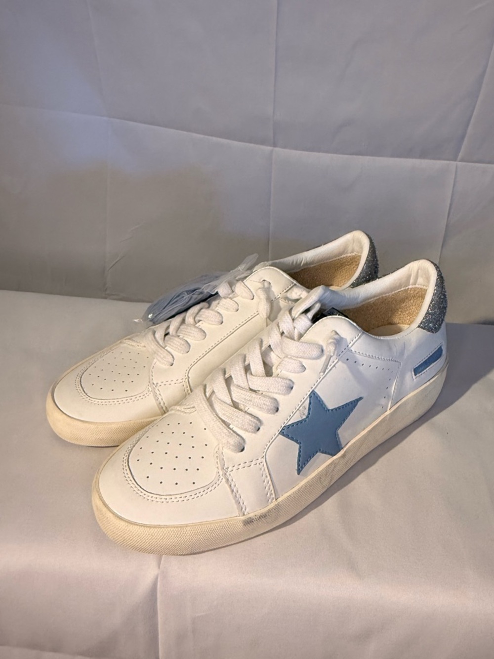 NWOT Vintage Havana Blue Kenna Star Sneakers Sz11